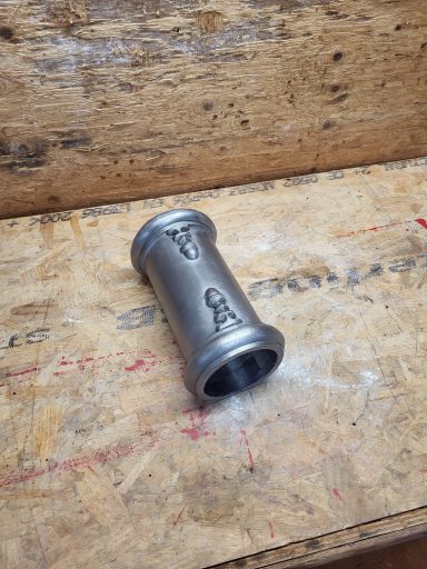 Ornate lead rainwater pipe collars made for Windsor castle