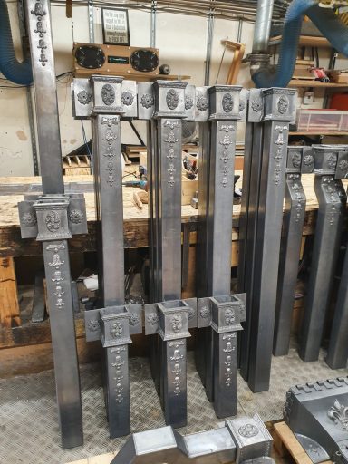 Ornamental lead rainwater goods for Manor house in Stanmore