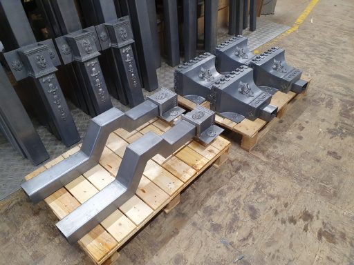 Ornamental lead rainwater goods for Manor house in Stanmore