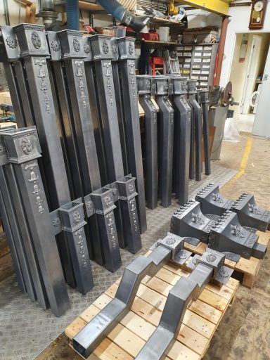 Ornamental lead rainwater goods for Manor house in Stanmore